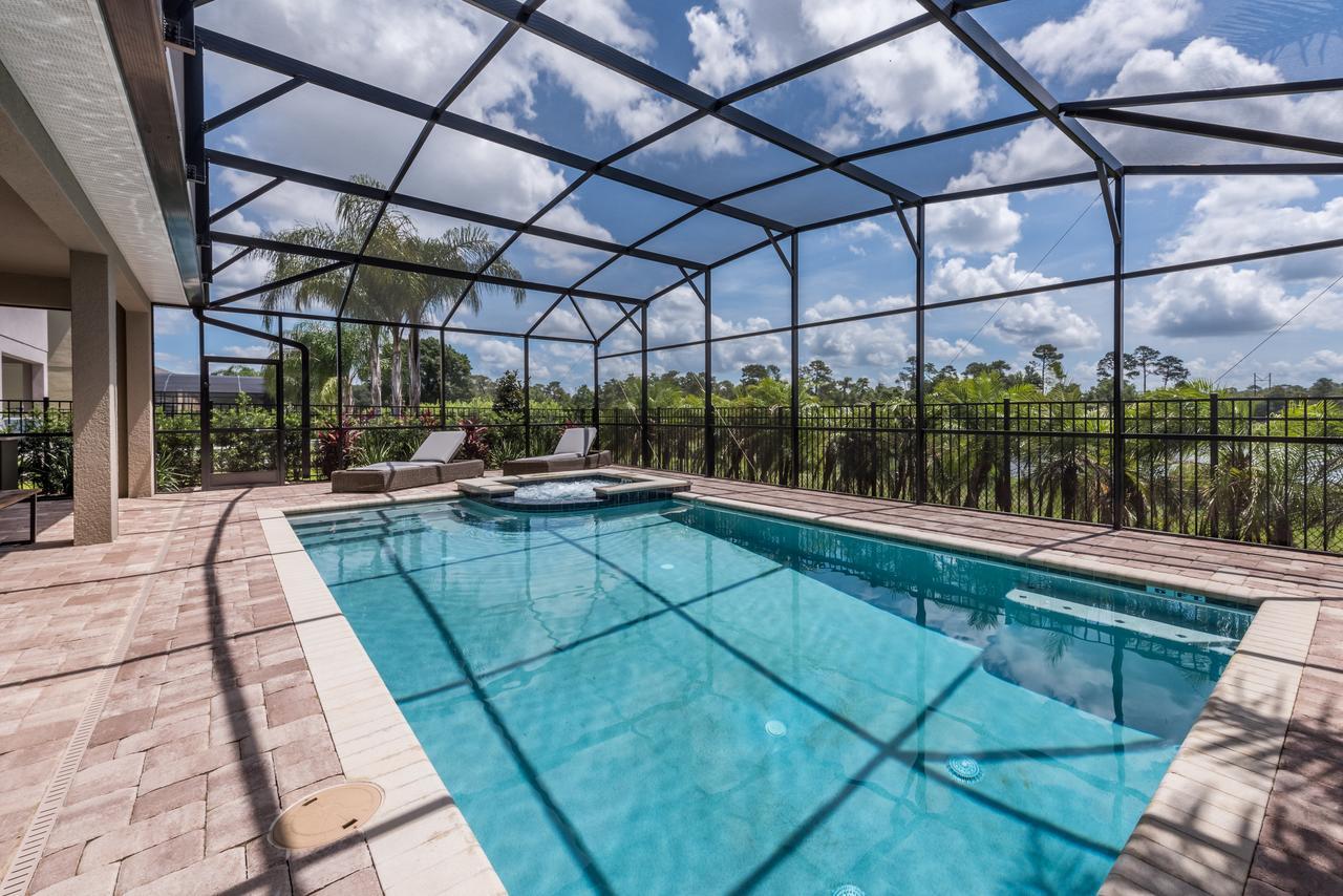 Stylish Home By Rentyl With Water Park Access Near Disney - 7497M オーランド エクステリア 写真